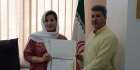 انتصاب آزاده حامدی به عنوان نایب رئیس انجمن رزمی کارگری شهرستان شهریار 